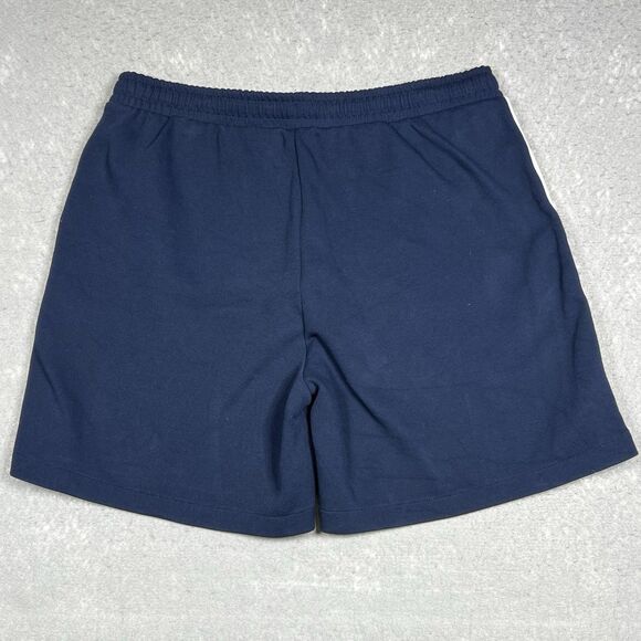 Lacoste Shorts Mens XL Navy Blue Ultra Dry Badge Accent Tennis Heritage Shorts - Picture 7 of 11